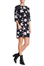 Equipment Aubrey Floral Silk Dress at Nordstrom Rack